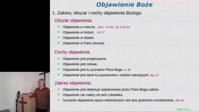 O objawienu cz1